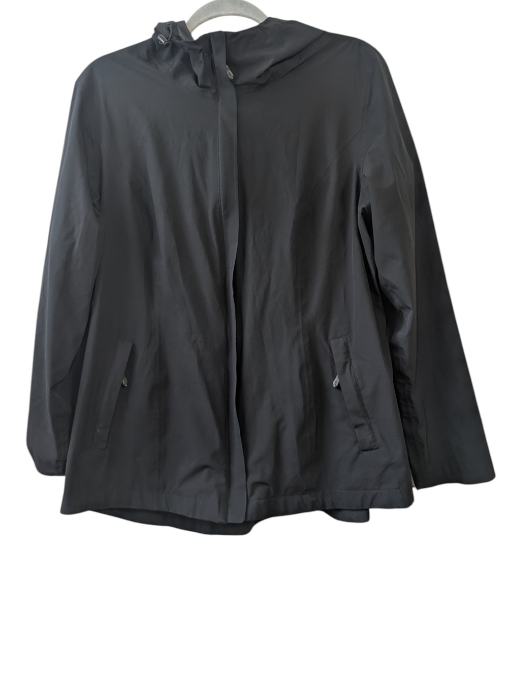 32 DEGREES COOL WOMEN'S BLACK WATERPROOF RAIN JACKET SIZE L